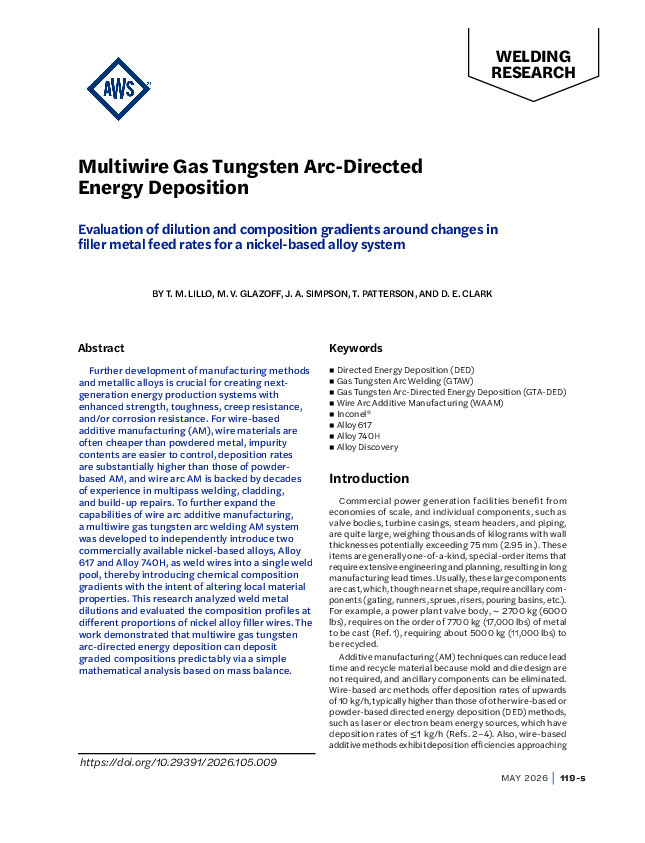 Multiwire Gas Tungsten Arc-Directed Energy Deposition
