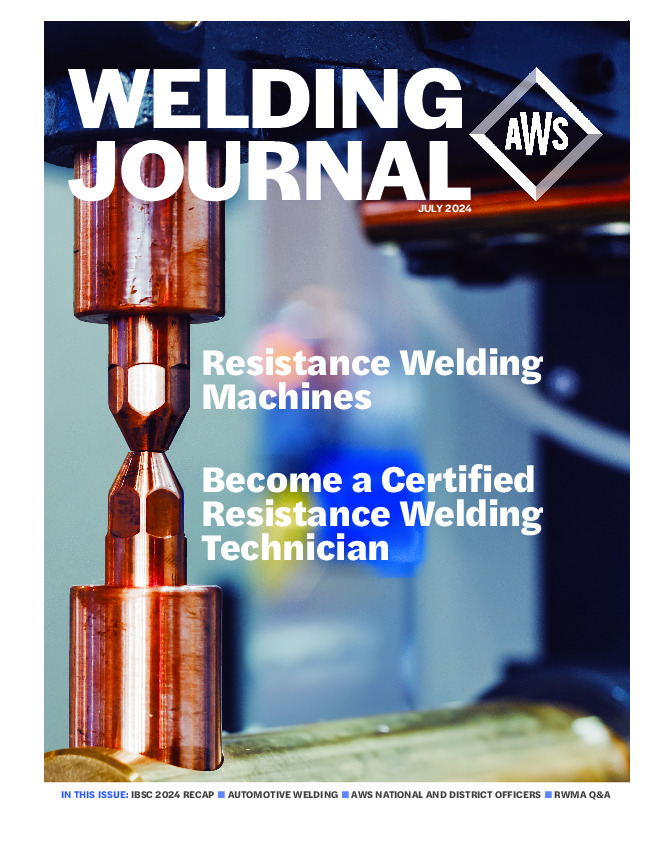 Welding Journal July 2024