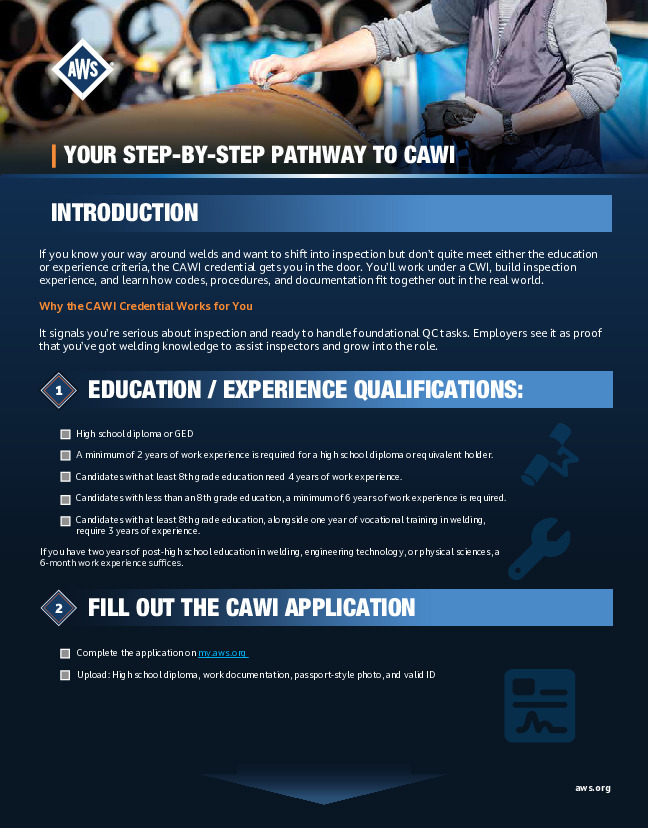 CWI Step-by-Step Pathway Guide cover