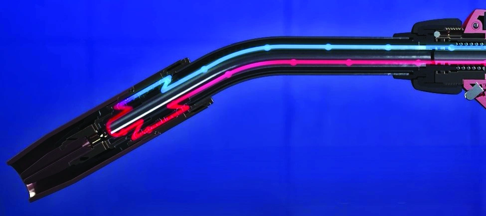 WJ Dec 2025 - Feature - Welding Guns Gas Cooled vs. Water Cooled - Image 1a 500 watercooled.webp